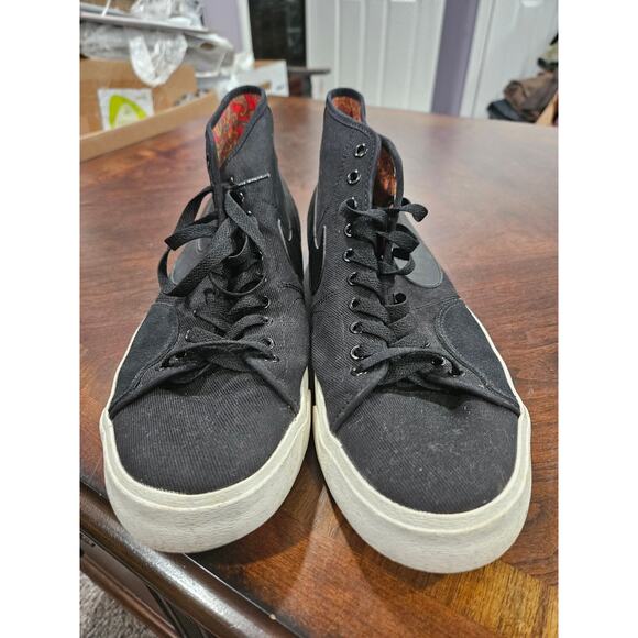 Nike Blazer Court Mid Premium SB Black Sneakers Men’s US Size 11.5 - Picture 2 of 9